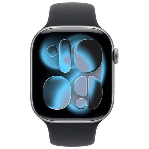 Apple Apple WATCH Series 11 46mm GPS+Cellular Titangehäuse Natur Sportarmband Steingrau M/L