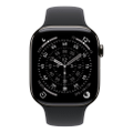 Apple WATCH Series 11 46mm GPS+Cellular Titangehäuse Schiefer Sportarmband Schwarz M/L