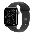 Apple WATCH Series 11 46mm GPS+Cellular Titangehäuse Schiefer Sportarmband Schwarz S/M