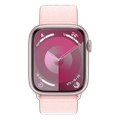 Apple WATCH Series 9 45mm GPS Aluminiumgehäuse Rosé Sport Loop Hellrosa