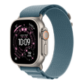Apple Watch Ultra 3 Titan Natur Alpine Loop Hellblau L