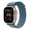 Apple Watch Ultra 3 Titan Natur Alpine Loop Hellblau M
