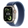 Apple Watch Ultra 3 Titan Natur Trail Loop Blau/Hellblau M/L