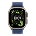 Apple Watch Ultra 3 Titan Natur Trail Loop Blau/Hellblau S/M