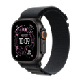 Apple Watch Ultra 3 Titan Schwarz Alpine Loop Schwarz M