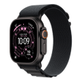 Apple Watch Ultra 3 Titan Schwarz Alpine Loop Schwarz M