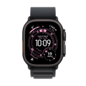 Apple Watch Ultra 3 Titan Schwarz Alpine Loop Schwarz S
