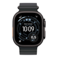 Apple Watch Ultra 3 Titan Schwarz Ocean Armband Schwarz