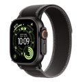 Apple Watch Ultra 3 Titan Schwarz Trail Loop Schwarz/Kohlegrau S/M