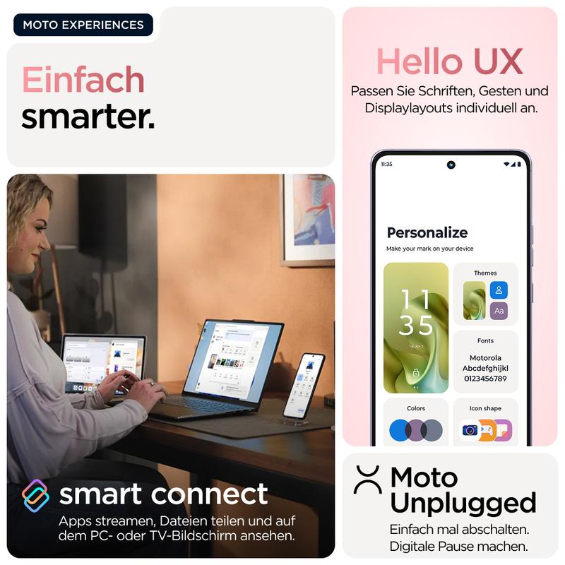 Motorola Moto G86 256GB Pantone Chrysanthemum