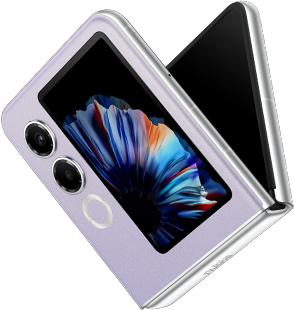 ZTE ZTE Nubia Flip 2 5G 256GB 8GB RAM Lilac Purple