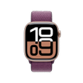 Apple Watch Series 10 46mm GPS+Cellular Aluminiumgehäuse Roségold Sport Loop Pflaume
