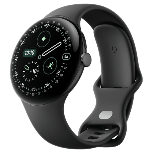 Google Google Pixel Watch 4 45mm Bluetooth Matte Black Sportarmband Obsidian