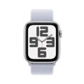 Apple WATCH SE (2022) 44mm GPS Aluminiumgehäuse Silber Sport Loop Blaue Wolke