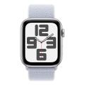 Apple WATCH SE (2022) 44mm GPS Aluminiumgehäuse Silber Sport Loop Blaue Wolke