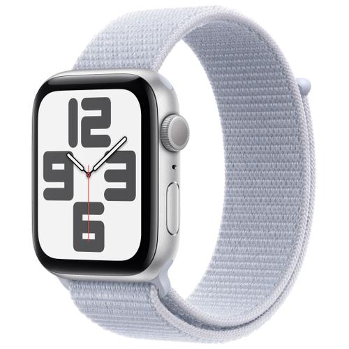 Apple Apple WATCH SE (2022) 44mm GPS Aluminiumgehäuse Silber Sport Loop Blaue Wolke