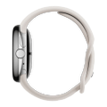 Google Pixel Watch 3 41mm Bluetooth Polished Silver Sportarmband Porcelain