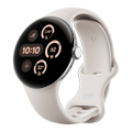 Google Pixel Watch 3 41mm Bluetooth Polished Silver Sportarmband Porcelain