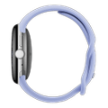 Google Pixel Watch 4 41mm LTE Polished Silver Sportarmband Iris