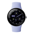 Google Pixel Watch 4 41mm LTE Polished Silver Sportarmband Iris