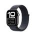 Watch Series 10 42mm GPS+Cellular Aluminiumgehäuse Diamantschwarz Sport Loop Tinte