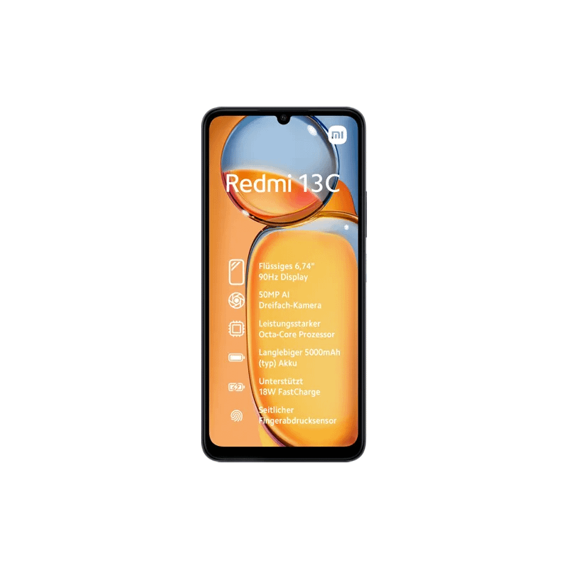 Xiaomi Redmi 13C 8GB RAM 256GB Midnight Black