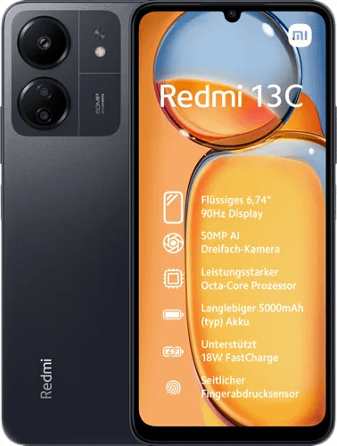 Xiaomi Xiaomi Redmi 13C 8GB RAM 256GB Midnight Black