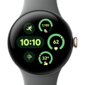 Google Pixel Watch 3 41mm Bluetooth Champagne Gold Sportarmband Hazel