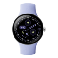 Google Pixel Watch 4 41mm Bluetooth Polished Silver Sportarmband Iris