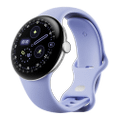 Google Pixel Watch 4 41mm Bluetooth Polished Silver Sportarmband Iris