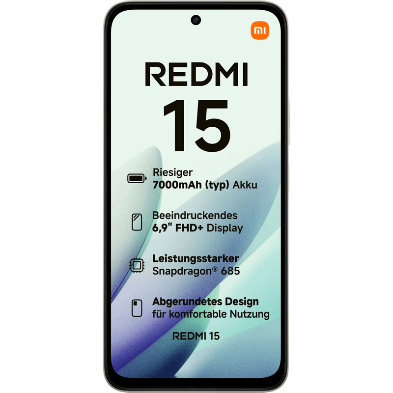 Xiaomi Redmi 15 4G 6GB RAM 128GB Titan Gray