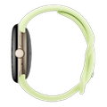 Google Pixel Watch 4 41mm LTE  Champagne Gold Sportarmband Lemongras