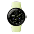 Google Pixel Watch 4 41mm LTE  Champagne Gold Sportarmband Lemongras