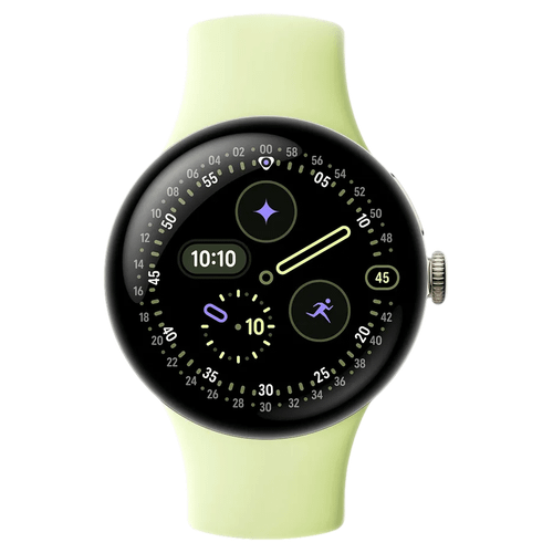Google Google Pixel Watch 4 41mm LTE  Champagne Gold Sportarmband Lemongras