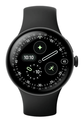 Google Google Pixel Watch 4 41mm LTE Matte Black Sportarmband Obsidian