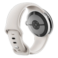 Google Pixel Watch 4 41mm LTE Polished Silver Sportarmband Porcelain