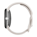Google Pixel Watch 4 41mm Bluetooth Polished Silver Sportarmband Porcelain