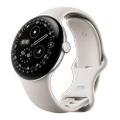Google Pixel Watch 4 41mm Bluetooth Polished Silver Sportarmband Porcelain