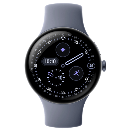 Google Google Pixel Watch 4 45mm Bluetooth Satin Moonstone Sportarmband Moonstone