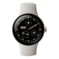 Google Pixel Watch 4 45mm LTE Polished Silver Sportarmband Porcelain