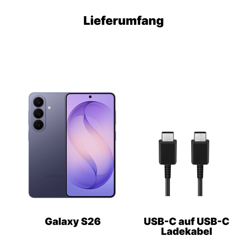Samsung Galaxy S26 256GB Cobalt Violet