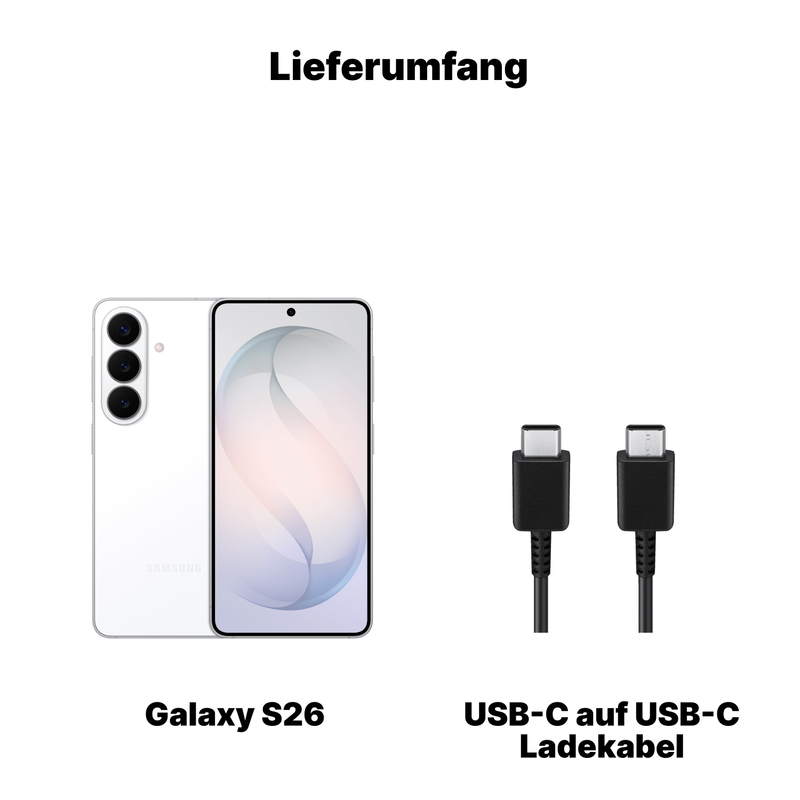 Samsung Galaxy S26 512GB White