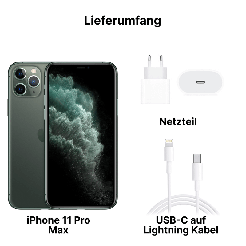 Apple iPhone 11 Pro Max 512GB Nachtgrün