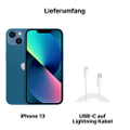 Apple iPhone 13 128GB Blau