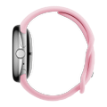 Google Pixel Watch 3 41mm LTE Polished Silver Sportarmband Rose Quartz