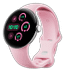 Pixel Watch 3 41mm LTE Polished Silver Sportarmband Rose Quartz