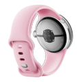 Google Pixel Watch 3 41mm LTE Polished Silver Sportarmband Rose Quartz