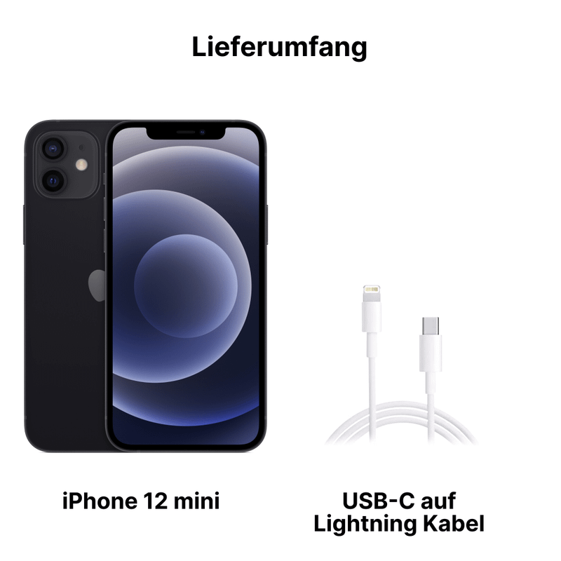 Apple iPhone 12 mini 128GB Schwarz