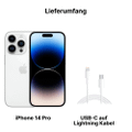 Apple iPhone 14 Pro 128GB Silber