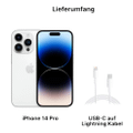 Apple iPhone 14 Pro 128GB Silber